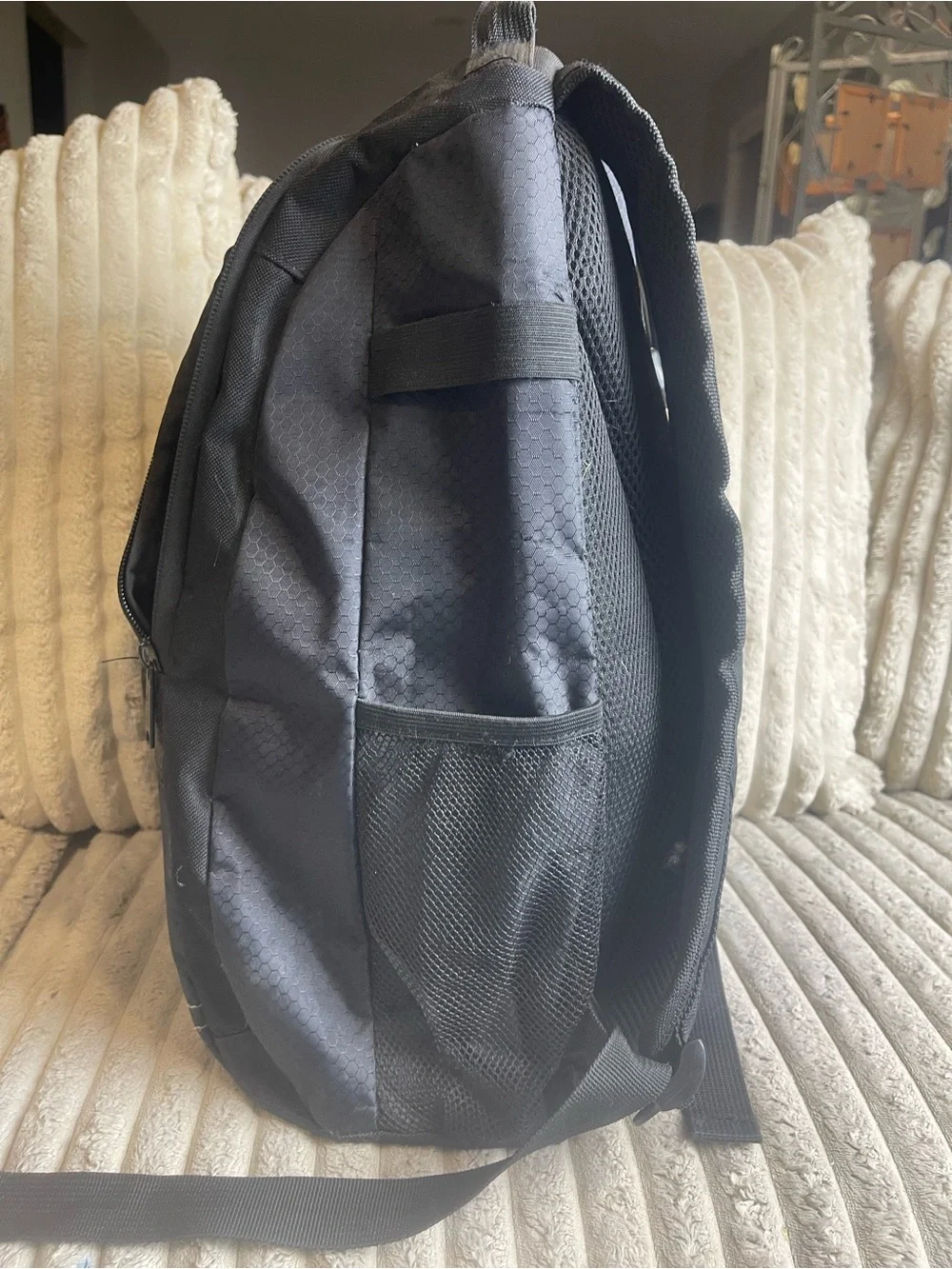 Athleta Black Men’s Backpack with Front Bungee Cord